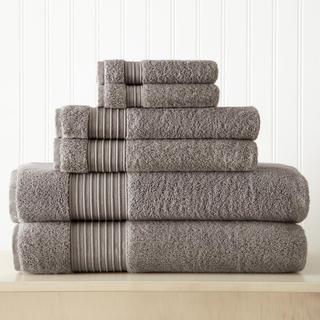 6-Piece Turkish Cotton Towel Set