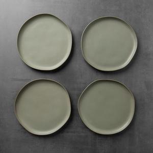 Stoneware Dinner Plate - Hearth & Hand™ with Magnolia-Set of 4 Green