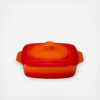 Covered Square Casserole Dish