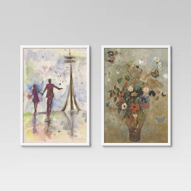 (Set of 2)24" x 36" Poster Frame White - Room Essentials™