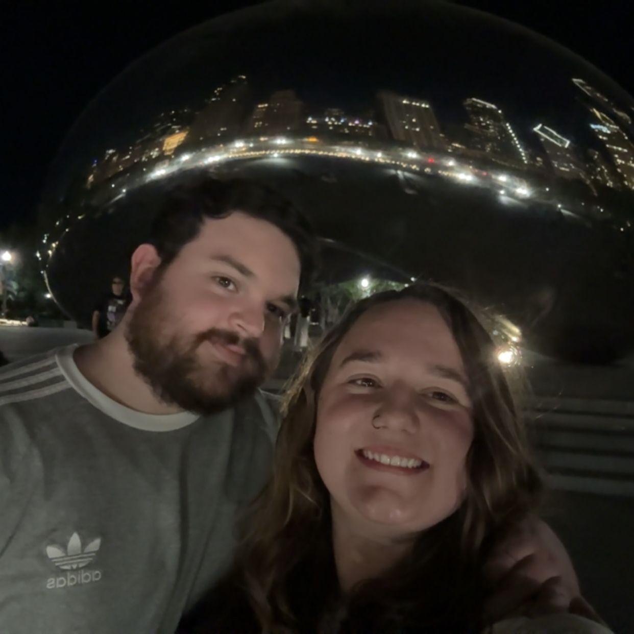 Our most recent trip to Chicago for a work convention!
