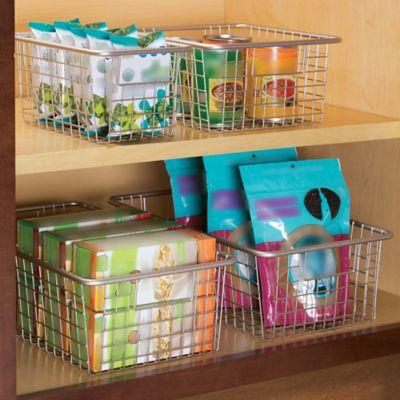 InterDesign® Forma™ Cabinet Binz™ Metal Bin