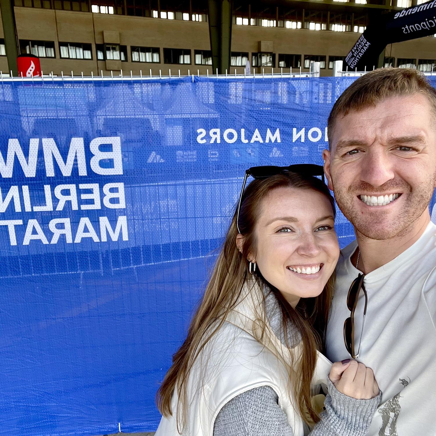 Berlin Marathon Expo at the Tempelhof Airport Hangar