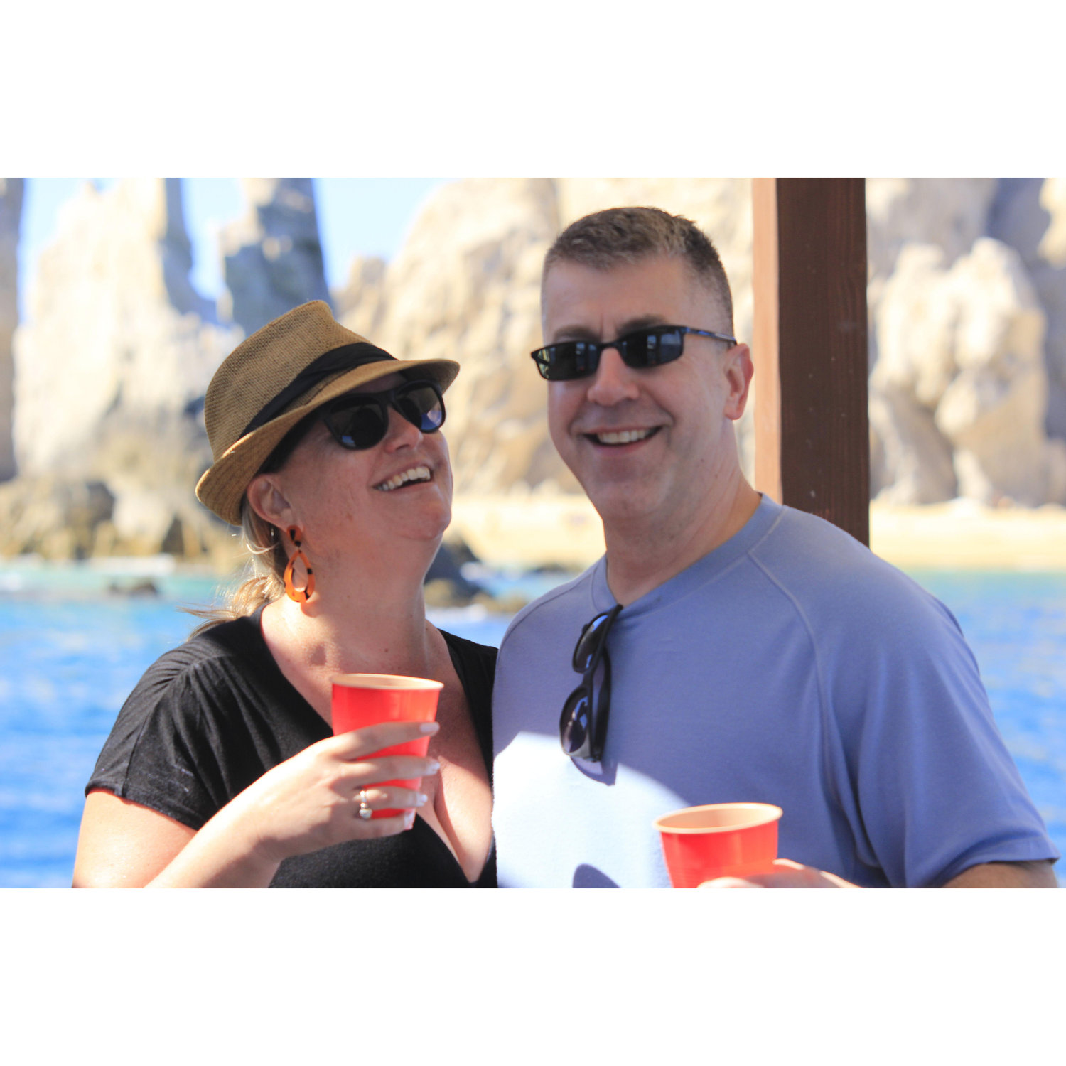 Our first trip to Cabo together.