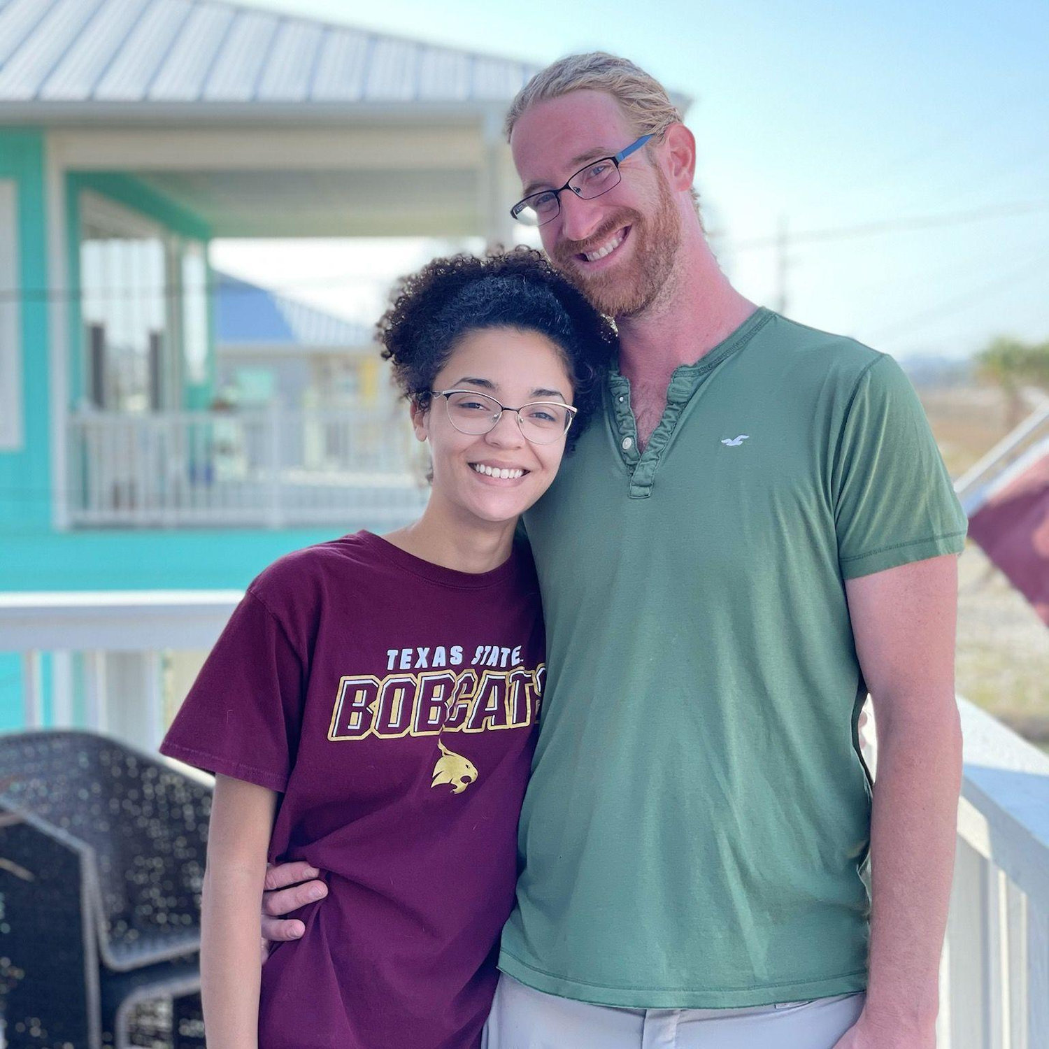 Enjoying the sun in Florida