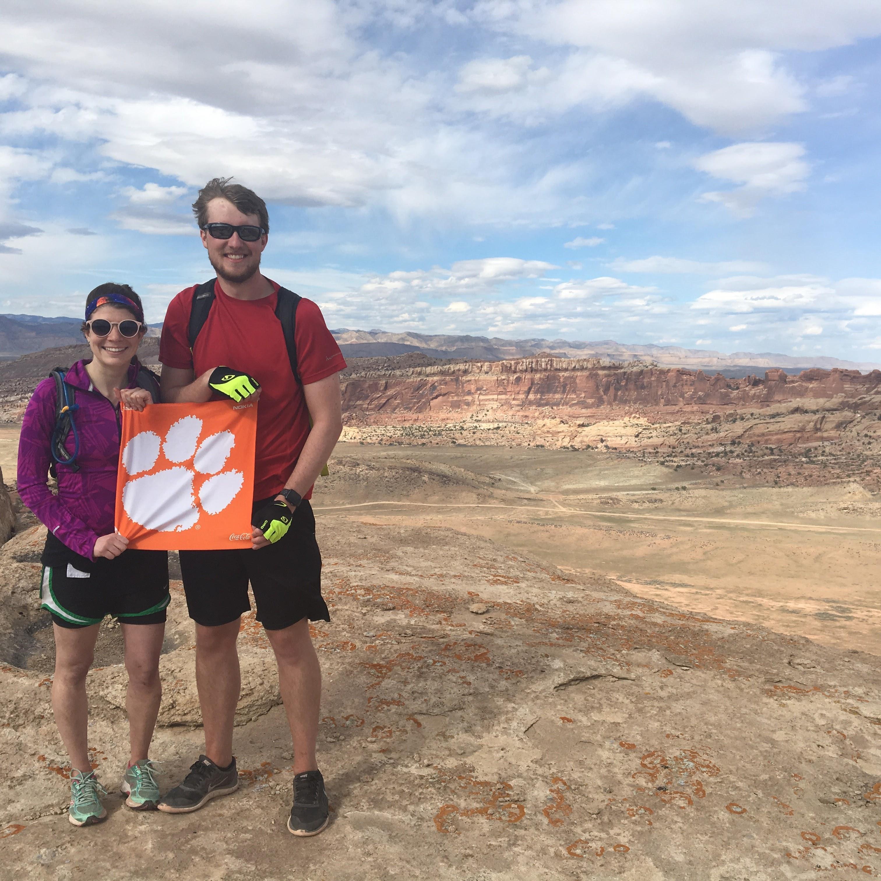 We both attended Clemson University - Adrianna studied Biosystems Engineering while Luke studied Computer Science. We met on a road trip to watch a Clemson football game at Auburn in the Fall of 2016.