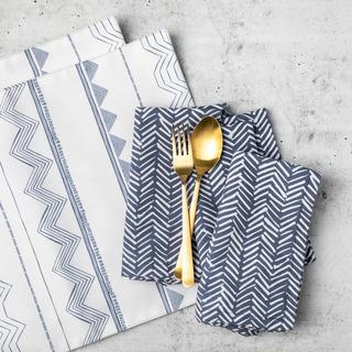 8-Piece Tracks Napkin & Esme Placemat Set