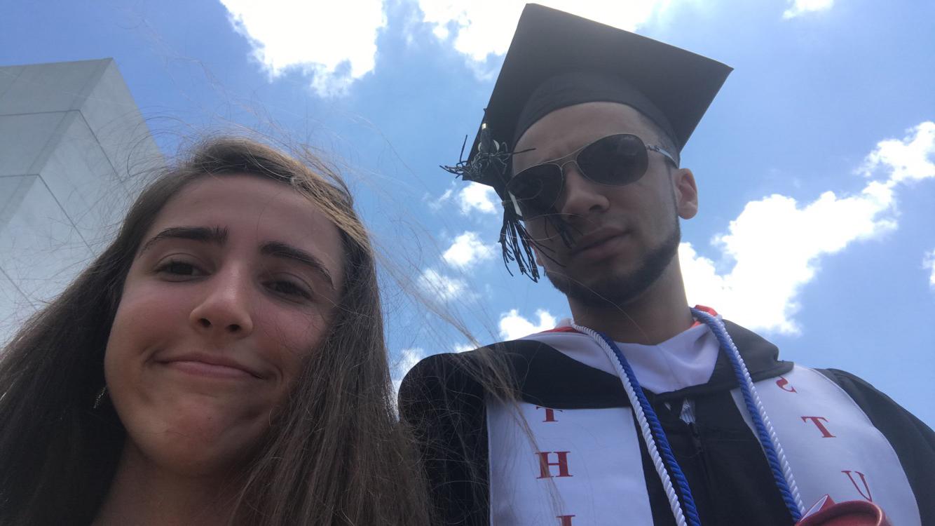 Bryon graduates!