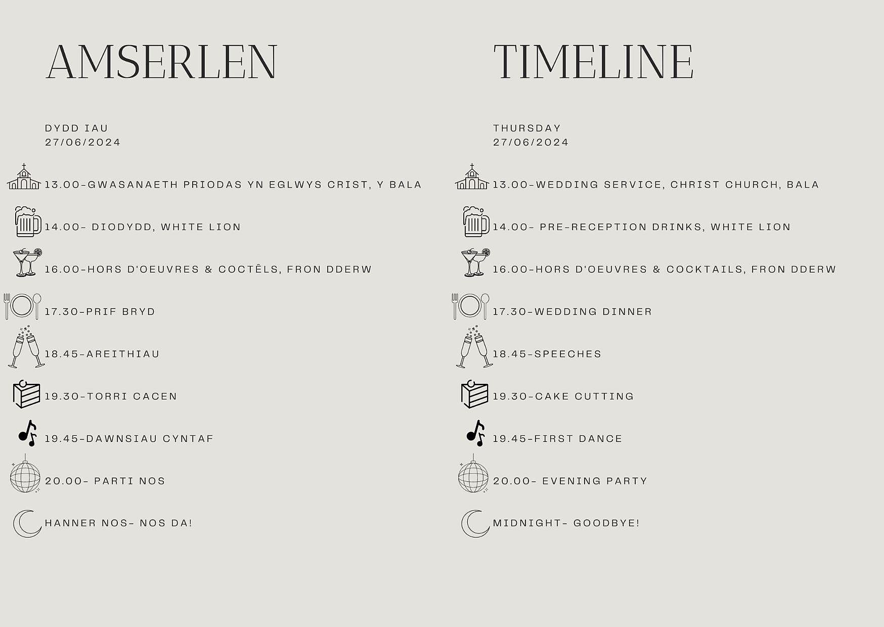 The Wedding Website of Harley Fix and Tomos Lloyd-Roberts