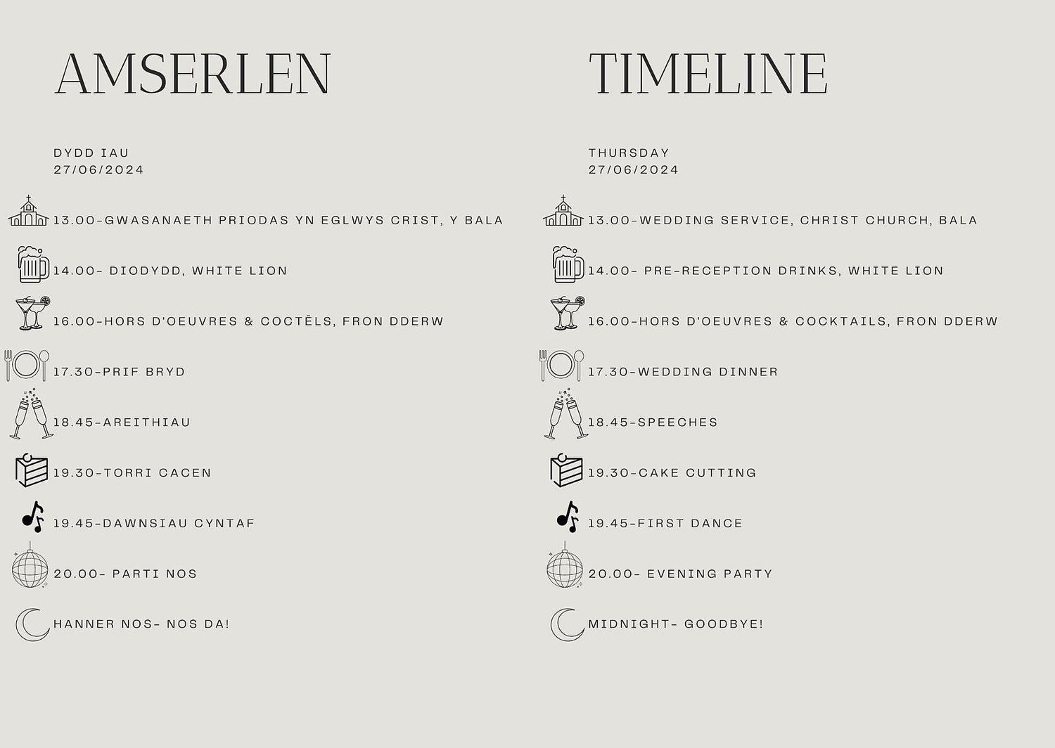 The Wedding Website of Harley Fix and Tomos Lloyd-Roberts