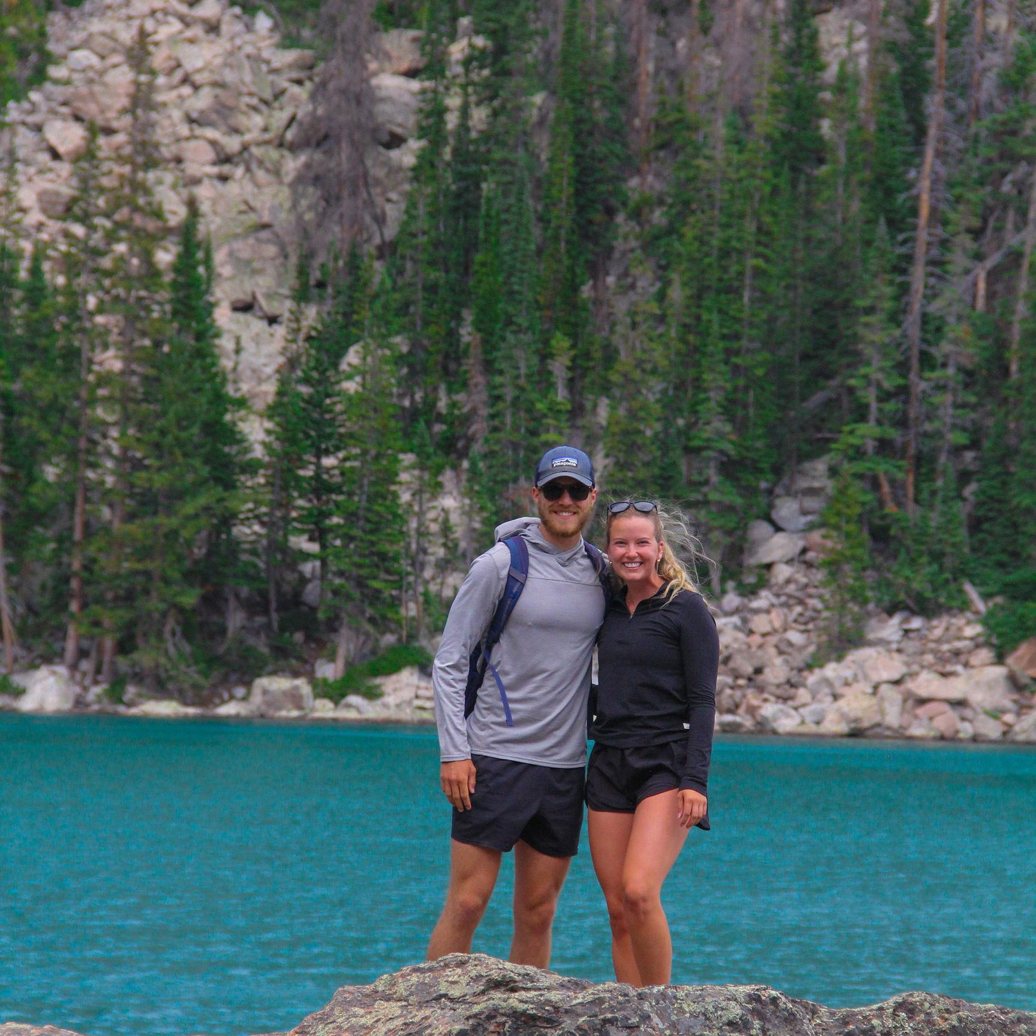 A trip to the beautiful Lake Haiyaha in RMNP, CO. (2024)