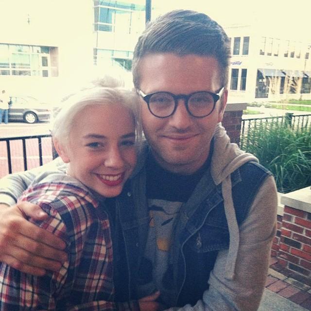 Our very first picture together in 2014!