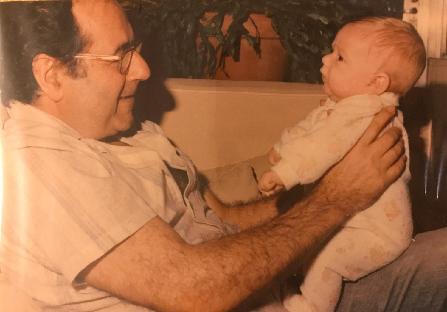 Tony and baby Nelson