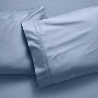 Sateen 600 Thread Count Pillowcases, Set of 2