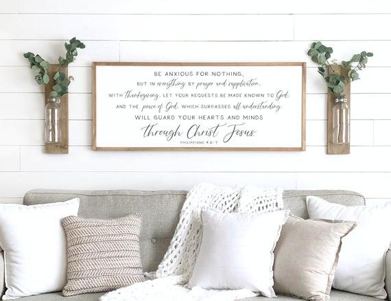 Bible Verse Wooden Sign