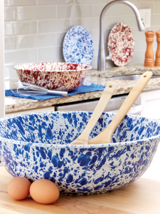 Spatterware Enamelware, 20 oz. Bowl