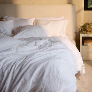 Percale Long-Staple Egyptian Cotton Duvet Cover