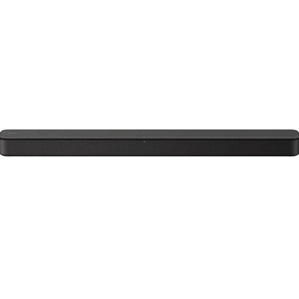 Sony S100F 2.0ch Soundbar with Bass Reflex Speaker, Integrated Tweeter and Bluetooth, (HTS100F), easy setup, compact, home office use with clear sound black