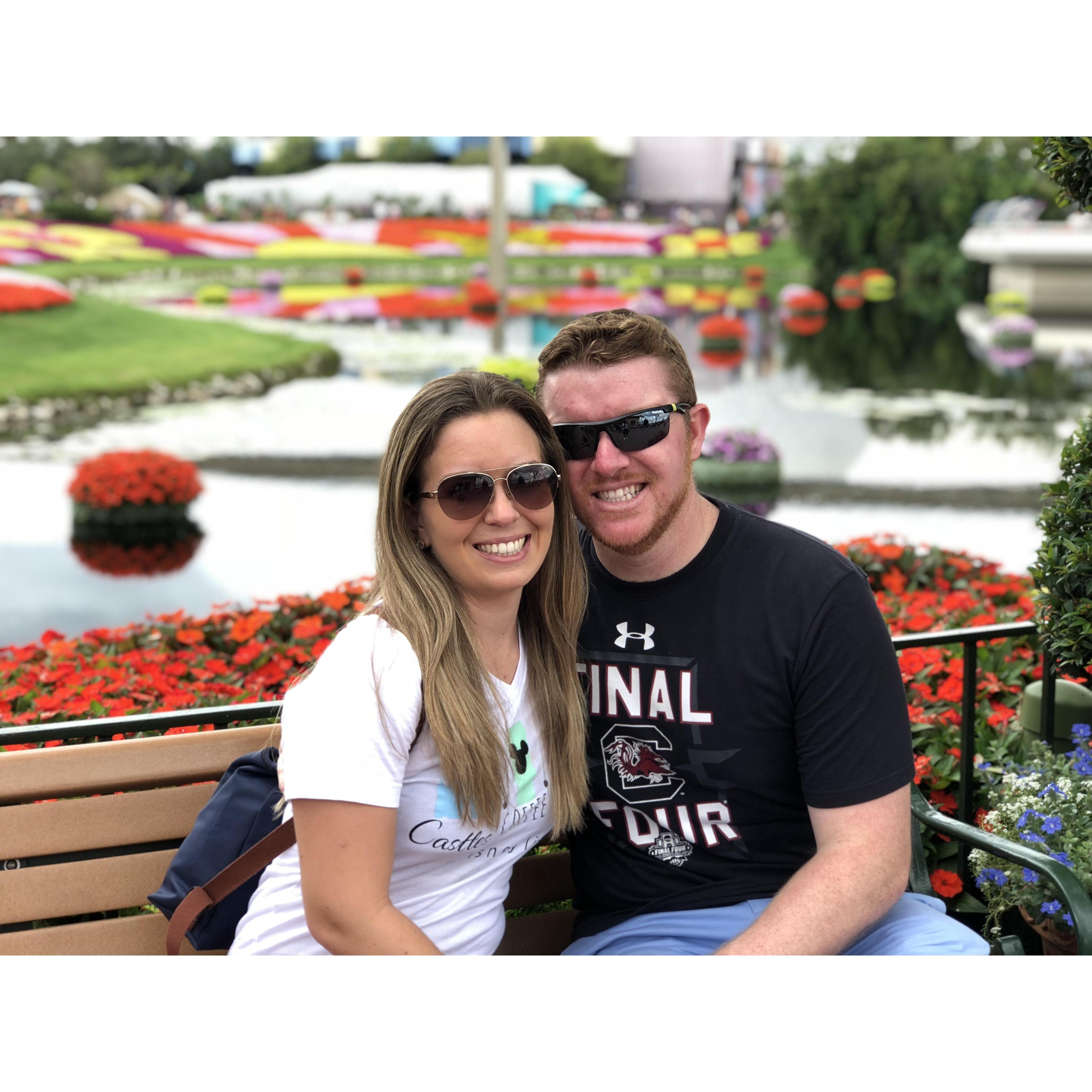 The Flower and Garden Festival in Epcot was beautiful