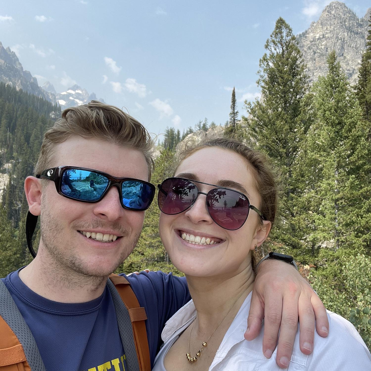 Hiking in Grand Teton NP