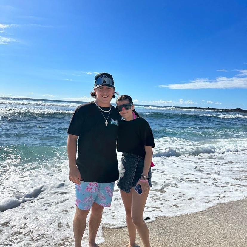 to hawaii for connor’s 19th birthday…