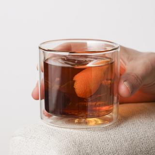 Double Walled Old Fashioned Glass, Set of 2