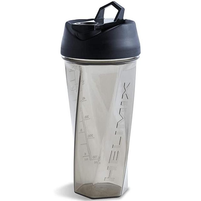 Helimix Vortex Blender Shaker Bottle 28oz | No Blending Ball or Whisk | USA Made | Portable Pre Workout Whey Protein Drink Shaker Cup | Mixes Cocktails Smoothies Shakes | Dishwasher Safe