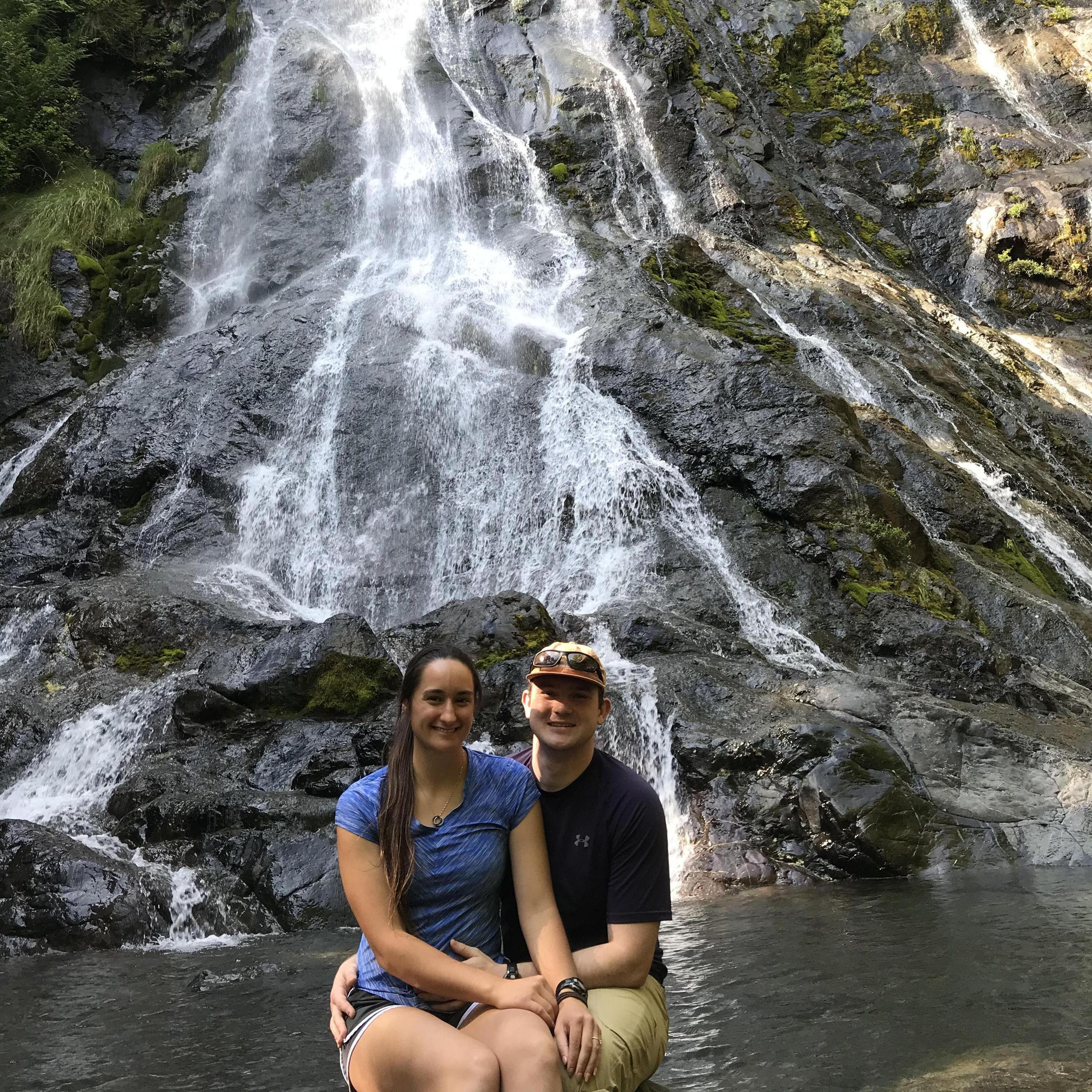 Rocky Brooke Falls, Washington, August 2019