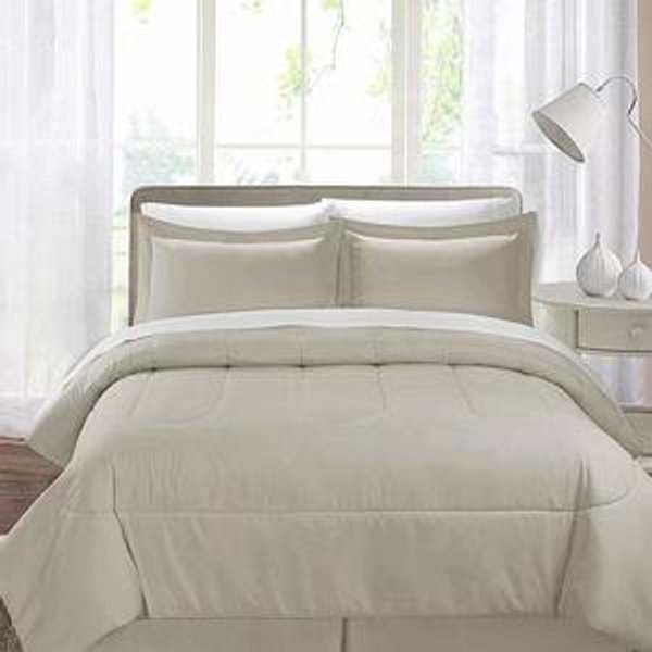 Swift Home Home Essentials Midweight Down Alternative Comforter Set - Black