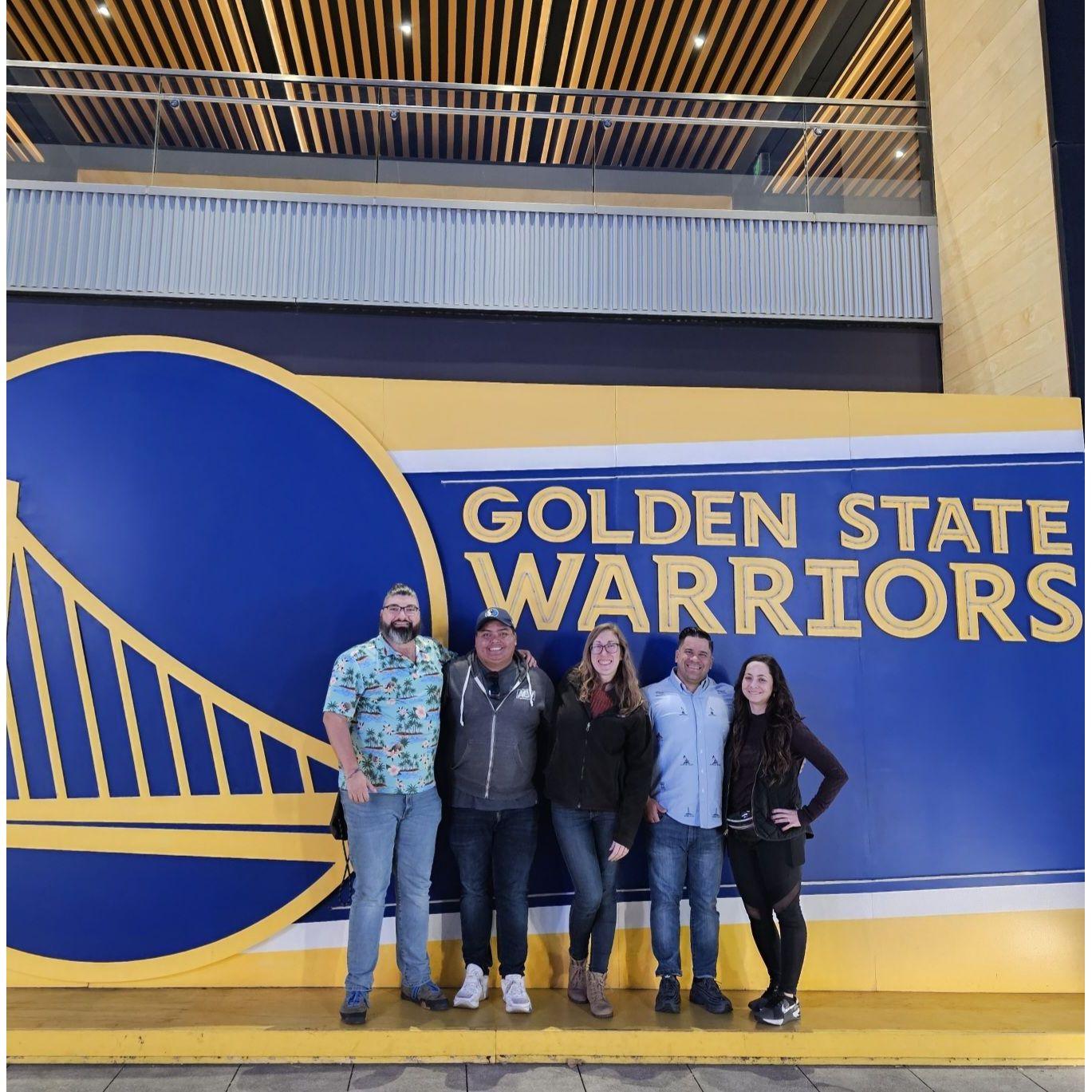 Golden State Warrior game against the Minnesota Timberwolves with Josh, Michelle and Alex. Warriors lost. November 2023