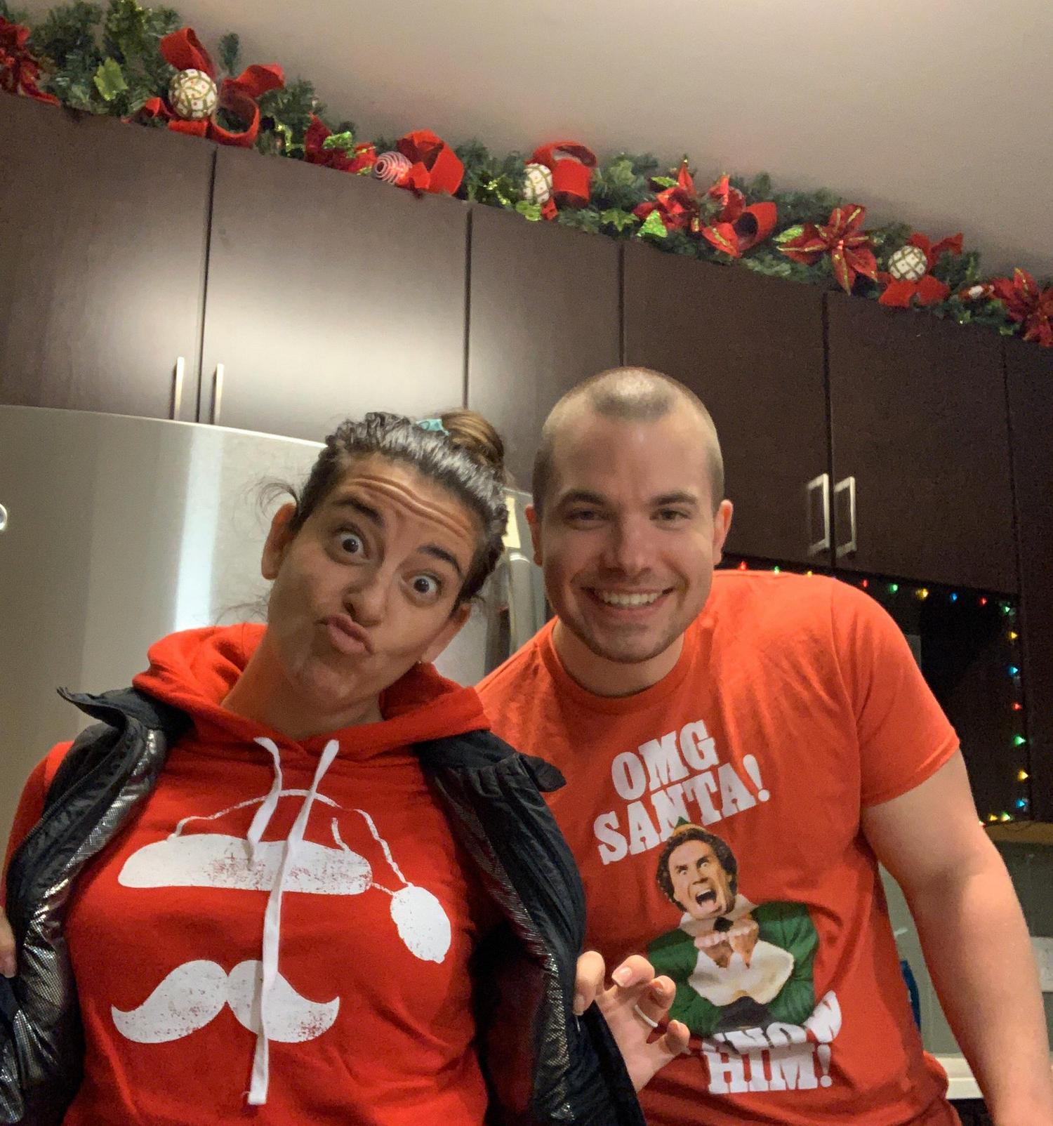 Our first Christmas together! 🎄