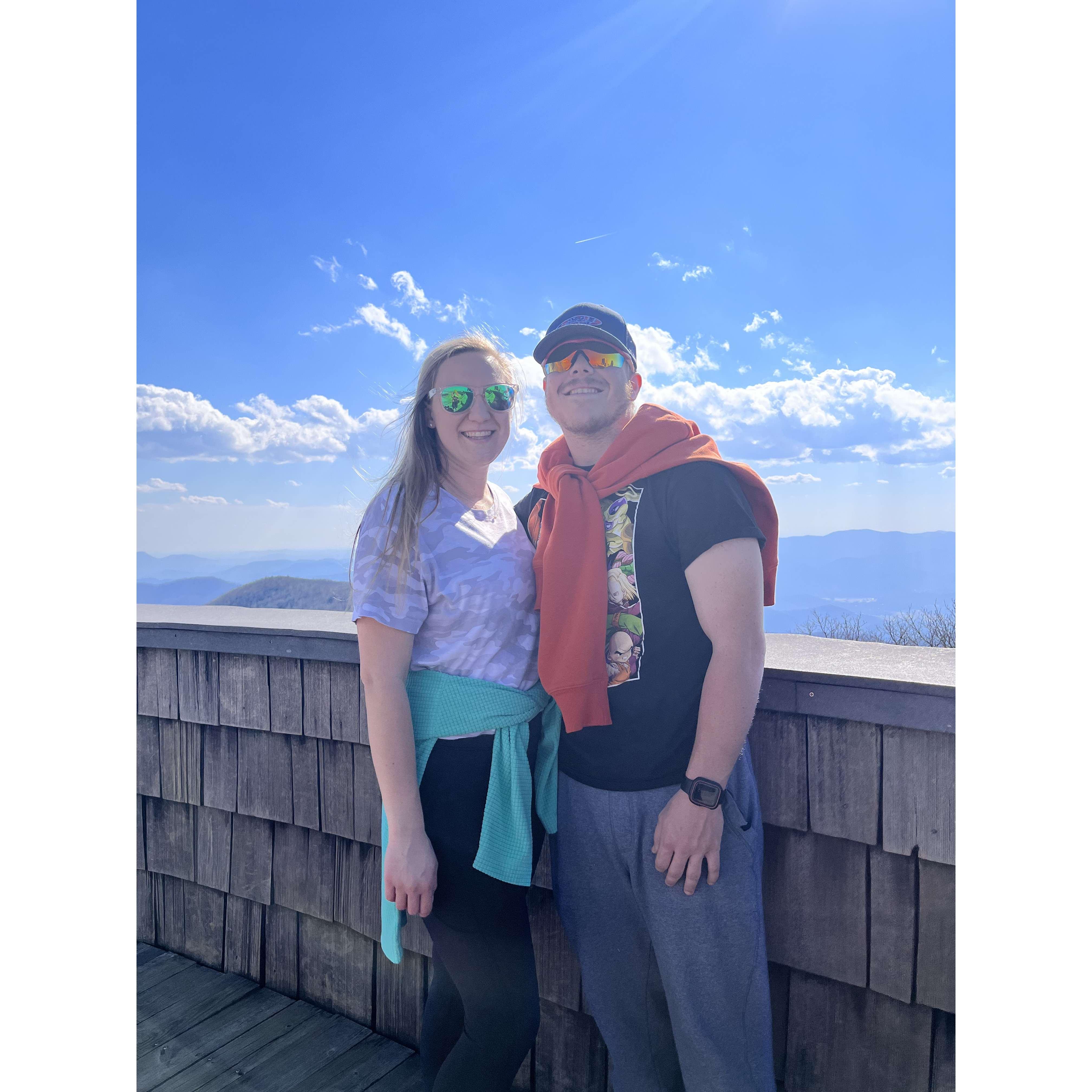 First double date road trip to the mountains