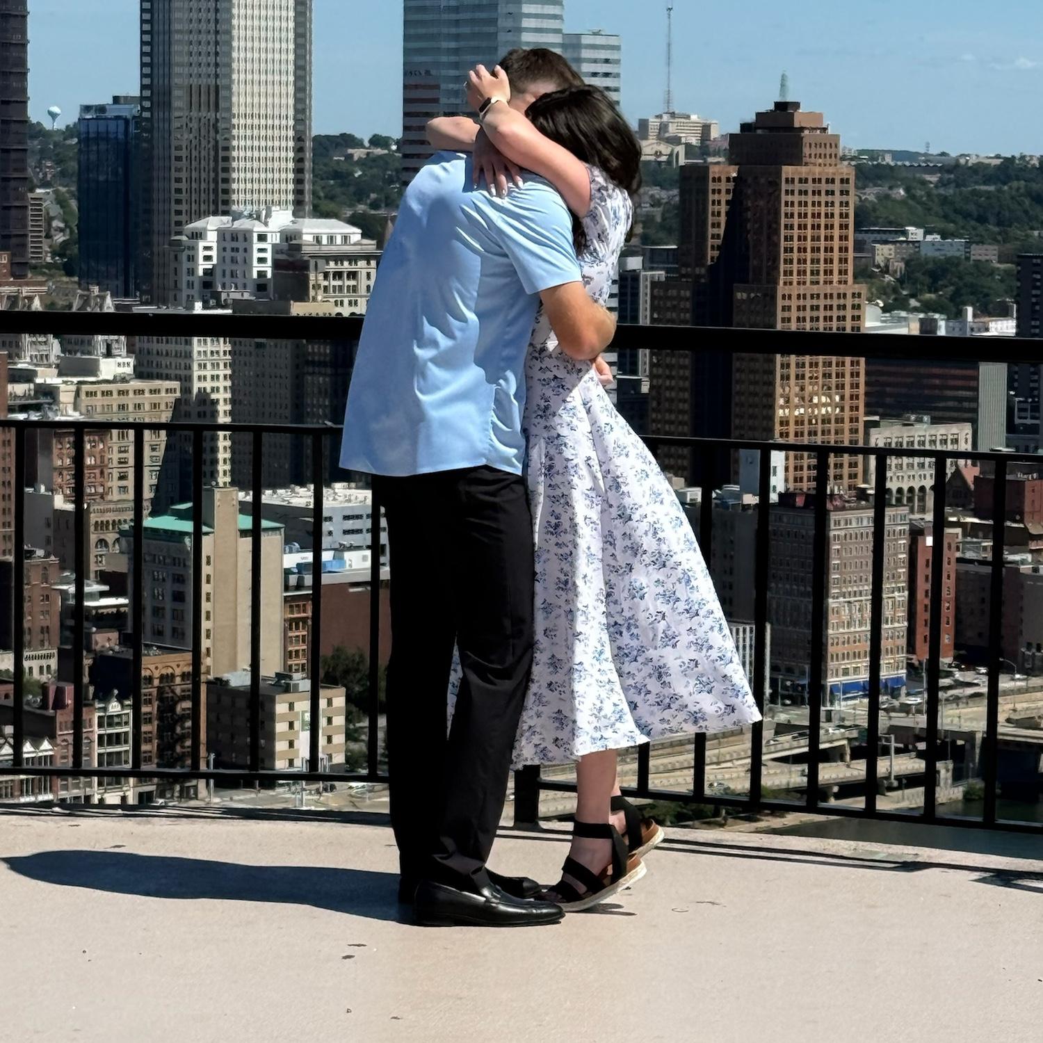 The moment after “yes”!