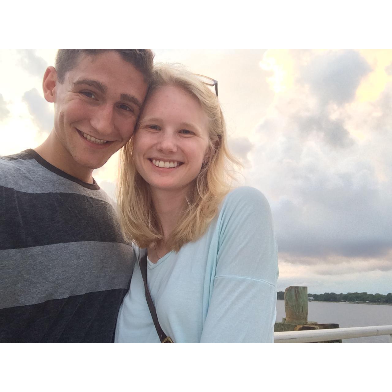January 2014 - Look at these kids! This was from our first time together after Myles left to start his assignment in Florida