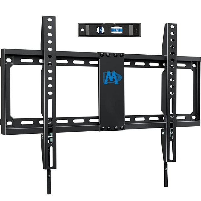 Mounting Dream TV Mount Fixed for Most 42-70 Inch Flat Screen TVs , TV Wall Mount Bracket up to VESA 600 x 400mm and 132 lbs - Fits 16"/18"/24" Studs - Low Profile and Space Saving MD2163-K