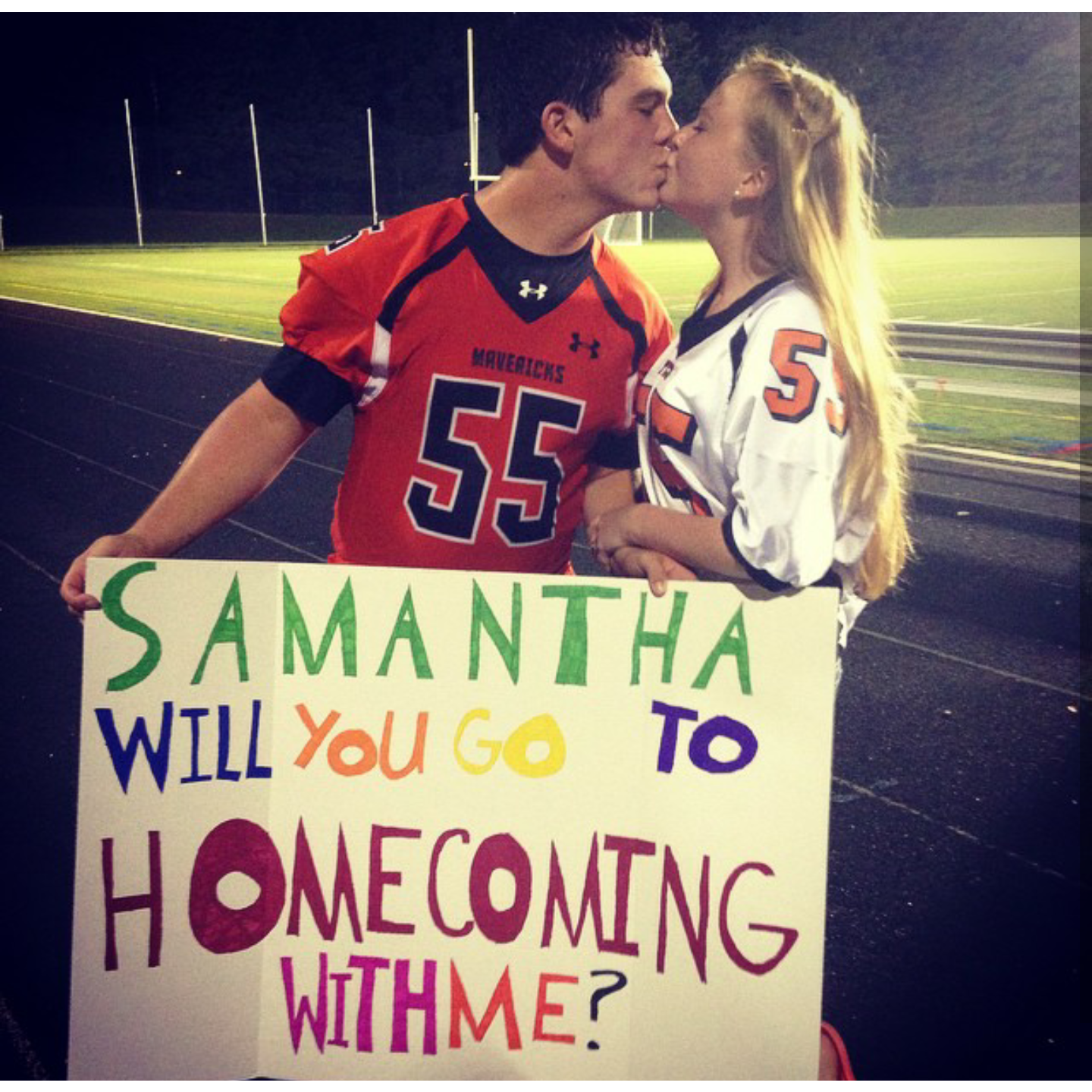 Bobby's Homecoming Proposal, 2014.
