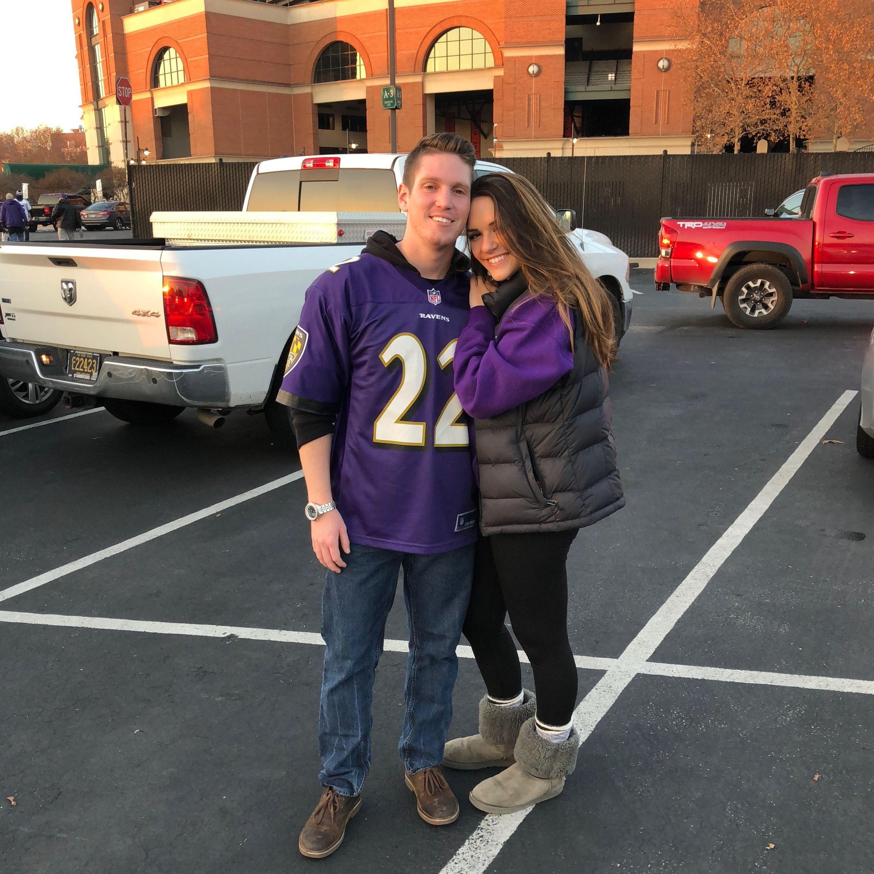 Our First Ravens Game Together | 12.3.2017