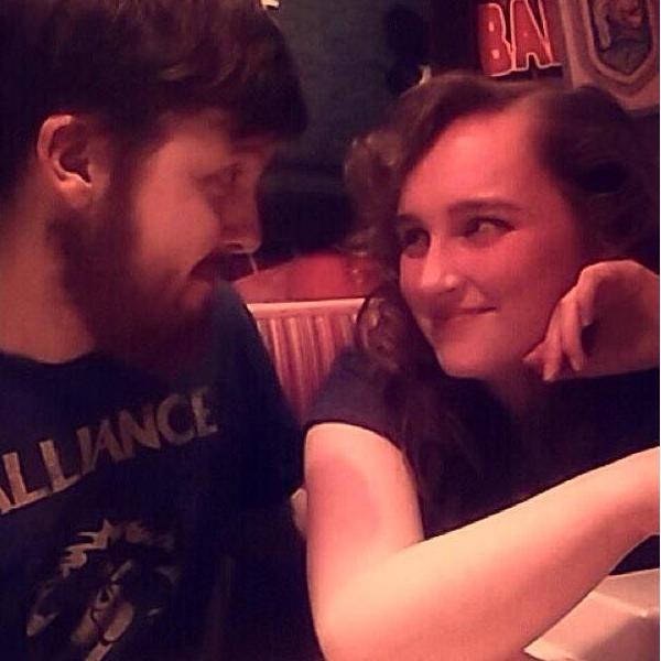 December 2015. Dinner-Date. In love.