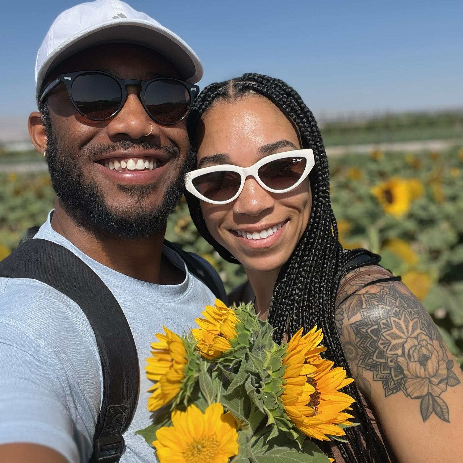Sunflower picking!