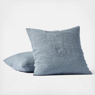 Avila Organic Matelasse Euro Sham