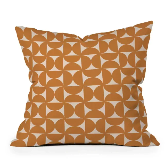 16"x16" Deny Designs Color Poems Outdoor Throw Pillow: UV Protected, Mildew Resistant, Abstract Design