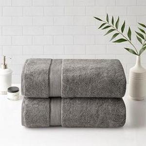 Madison Park Signature Antimicrobial Cotton Bath Sheet, Set of 2