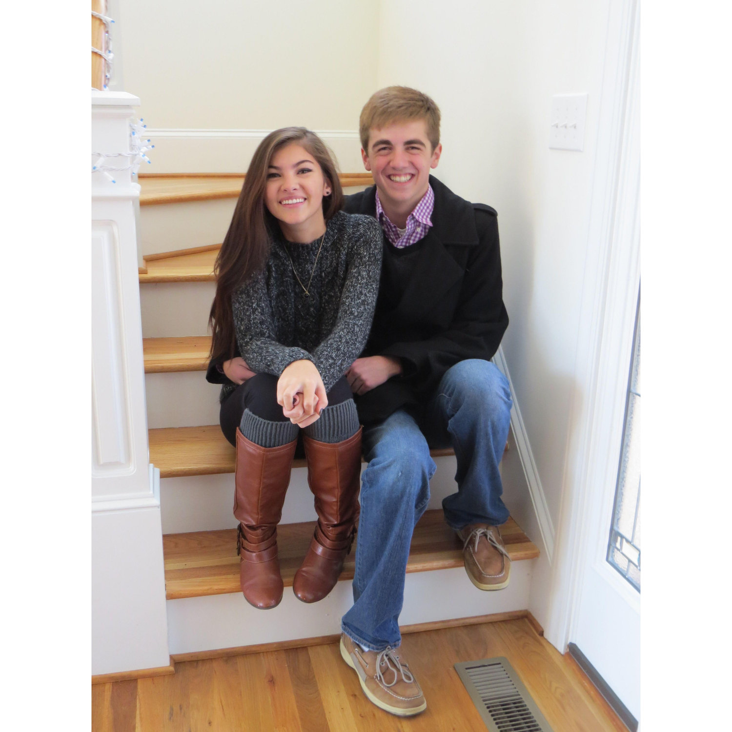 We look so little in these pictures! | December 2015