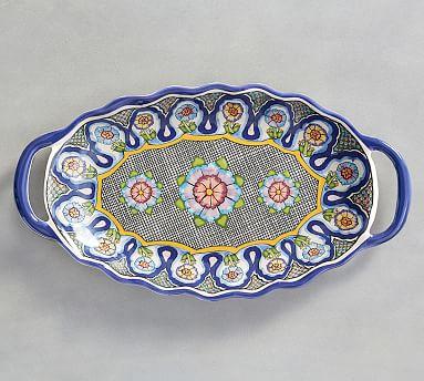 Del Sol Melamine Serving Platter