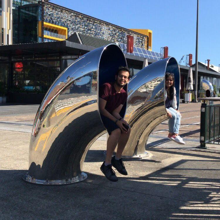 Us in 2020 during COVID lockdown in Auckland!