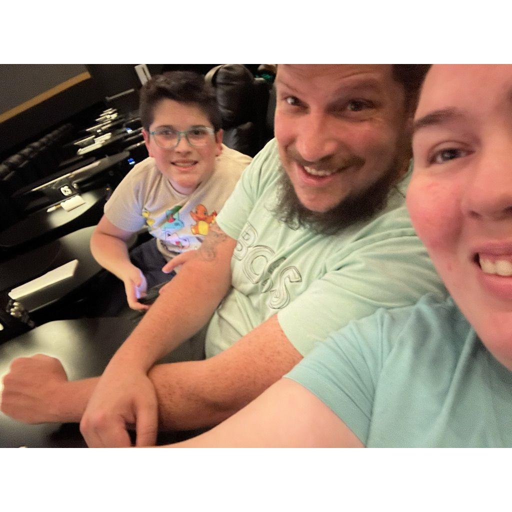 First picture with all three of us!!!