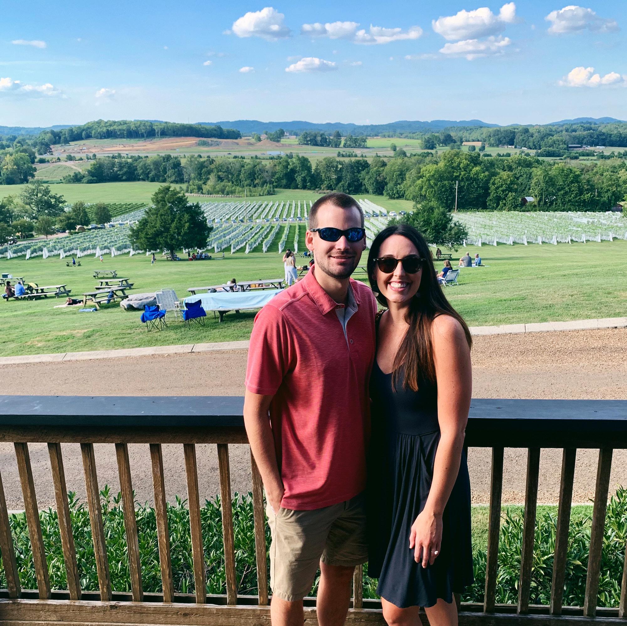 Fall 2019- Arrington Vineyards, one of our favorite date nights in Tennessee
