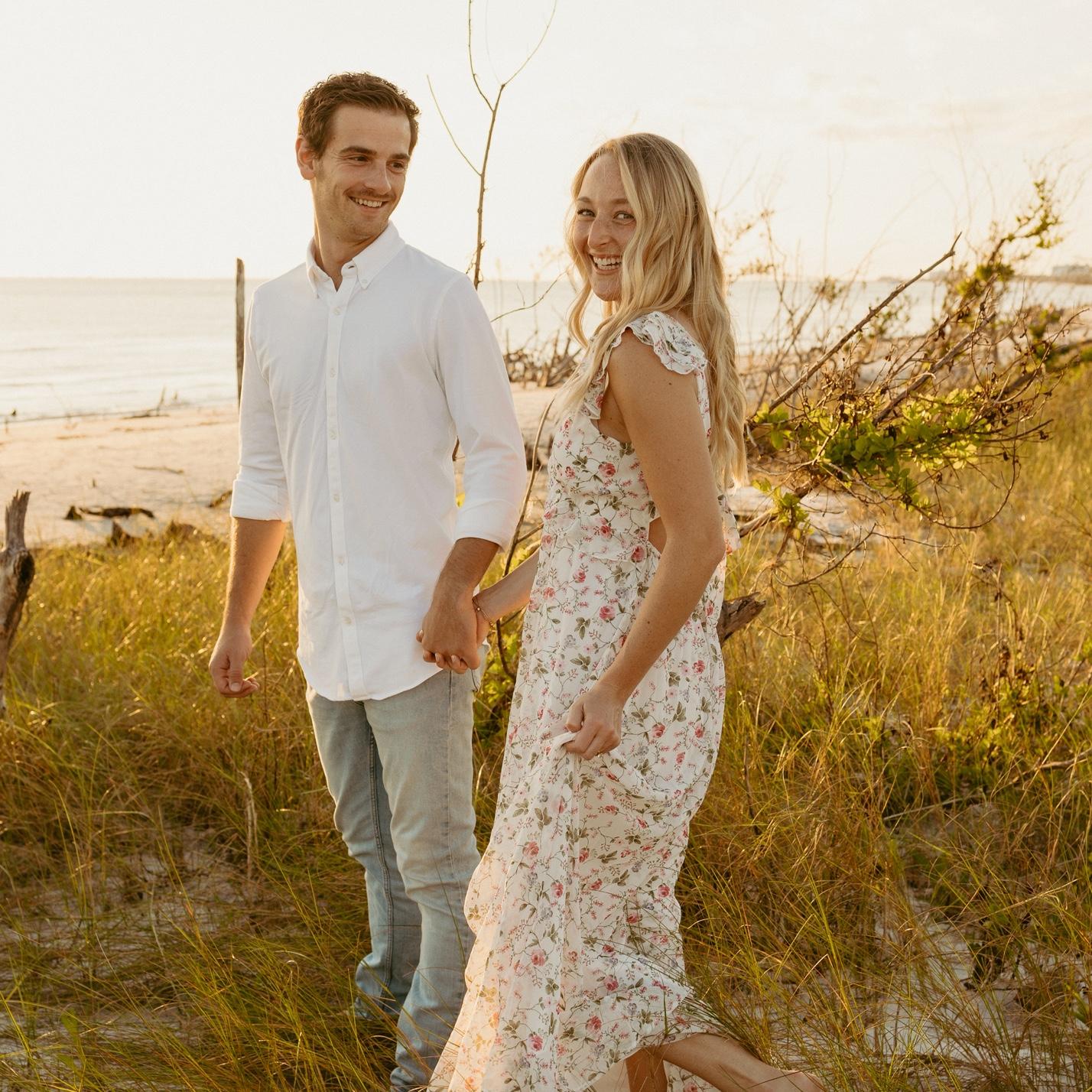 We took advantage of the beautiful scenery while in Fort Myers and got our ‘engagement pictures’ taken while we were there.