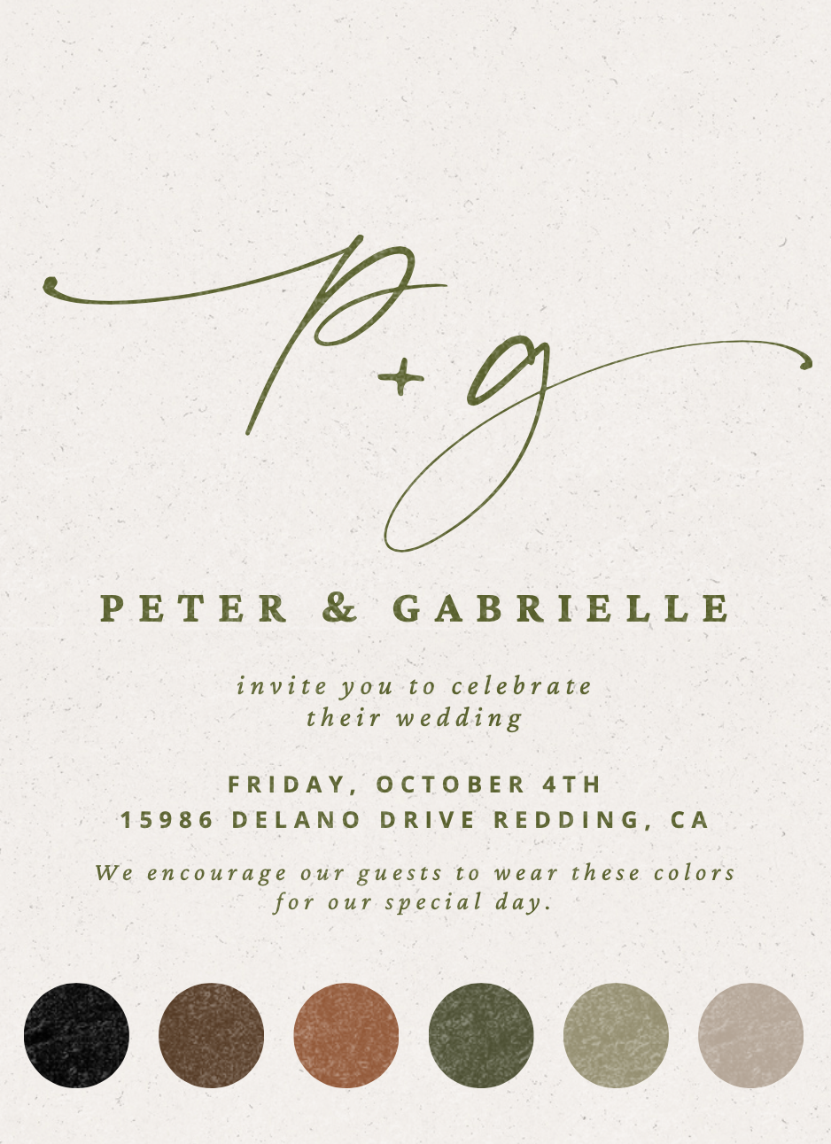 The Wedding Website of Peter Marshall and Gabrielle Long