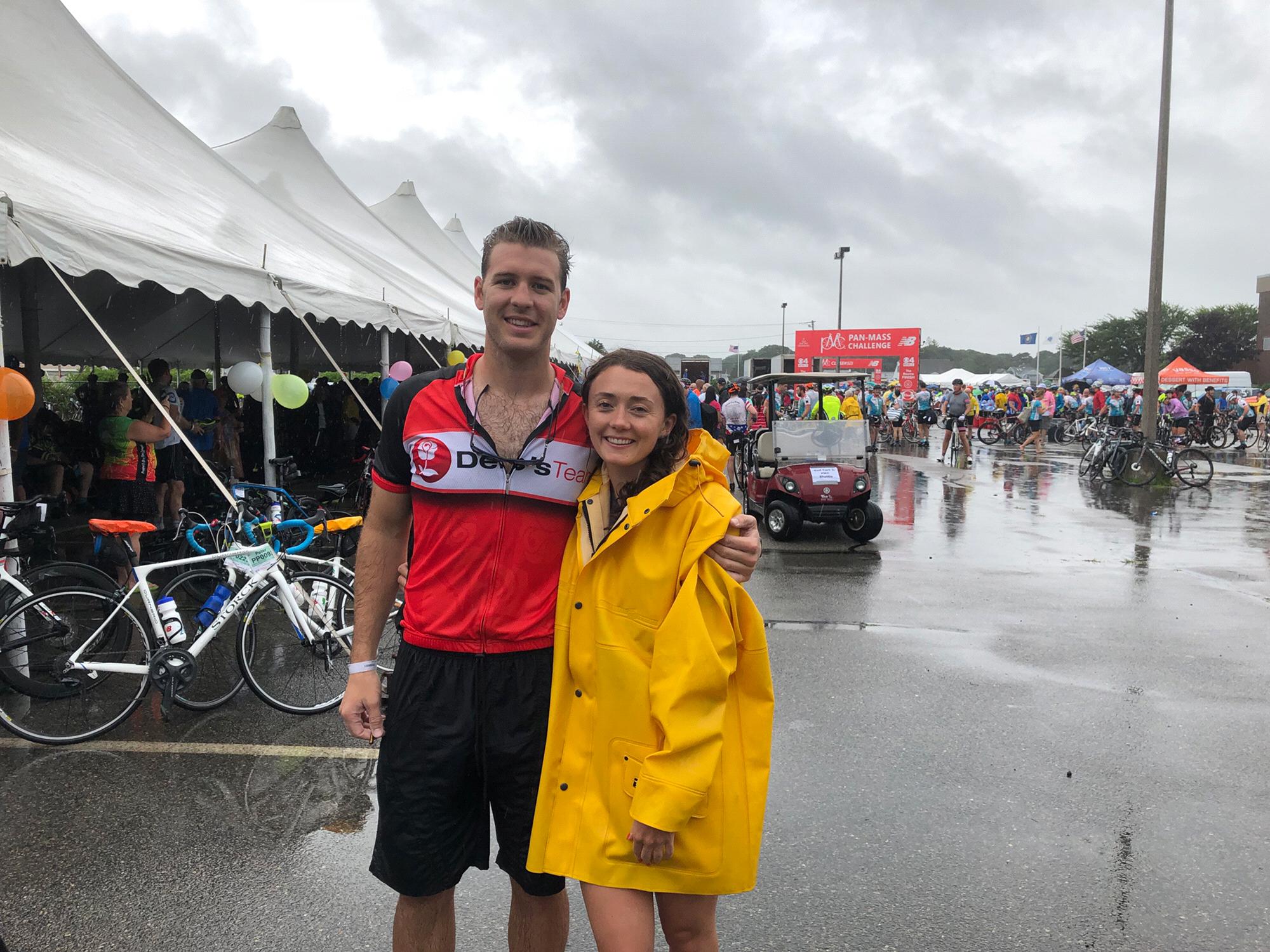 Tim rides the PMC 2018